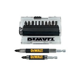 SET AVVITATURA DT71512 14PZ C/ADATTATORI MAGNETICI C/ATTACCO 1/4"