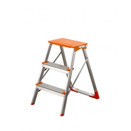 SGABELLO ALLUMINIO 2+1 GR. BA310
