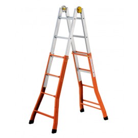 SCALA TELESCOPICA IN ACCIAIO GIGANTE EN131 KG.150