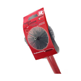 KIT SPAZZACAMINO ASTE E SCOVOLO DA MT7