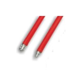 ASTA ROSSA PER SCOVOLO Ø 17 LUNGHEZZA 1000 MM