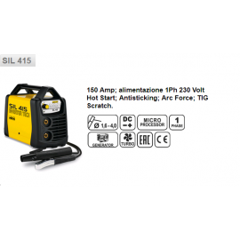 SALDATRICE "MMA" INVERTER SIL 415 - 150A 230V