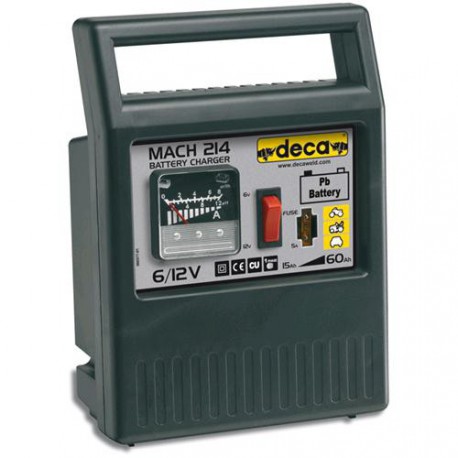 CARICA BATTERIA PORTATILE MACH214 4,0Ah 6/12V 230V